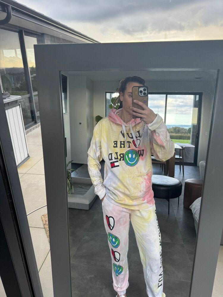 reclaimed vintage hoodie and pants set