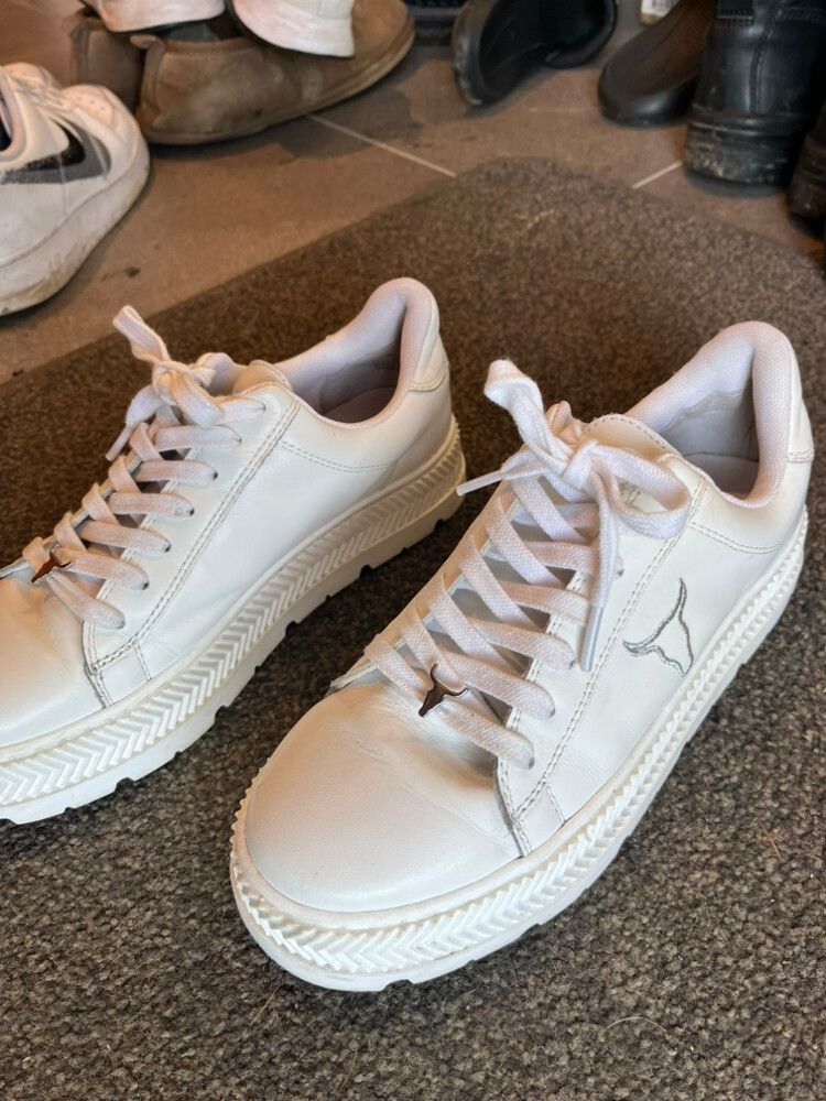 White Platform Sneaker - Windsor Smith