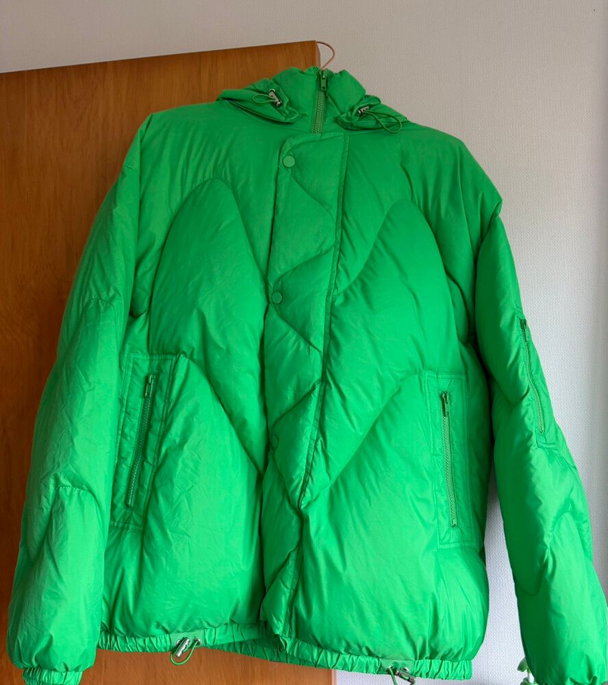 RUBY Green Quilted Puffer Jacket