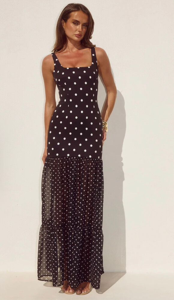 Runaway the Label - Tillie Sheer Bottom Maxi Dreas