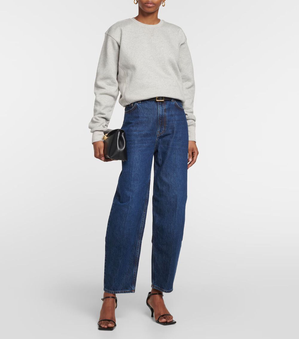 Grey Cotton Sweatshirt