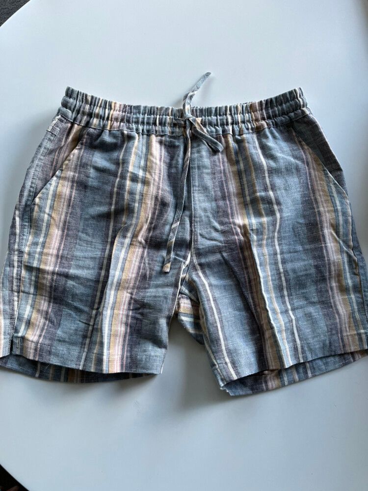 Cotton On Striped Shorts- New - Mens L
