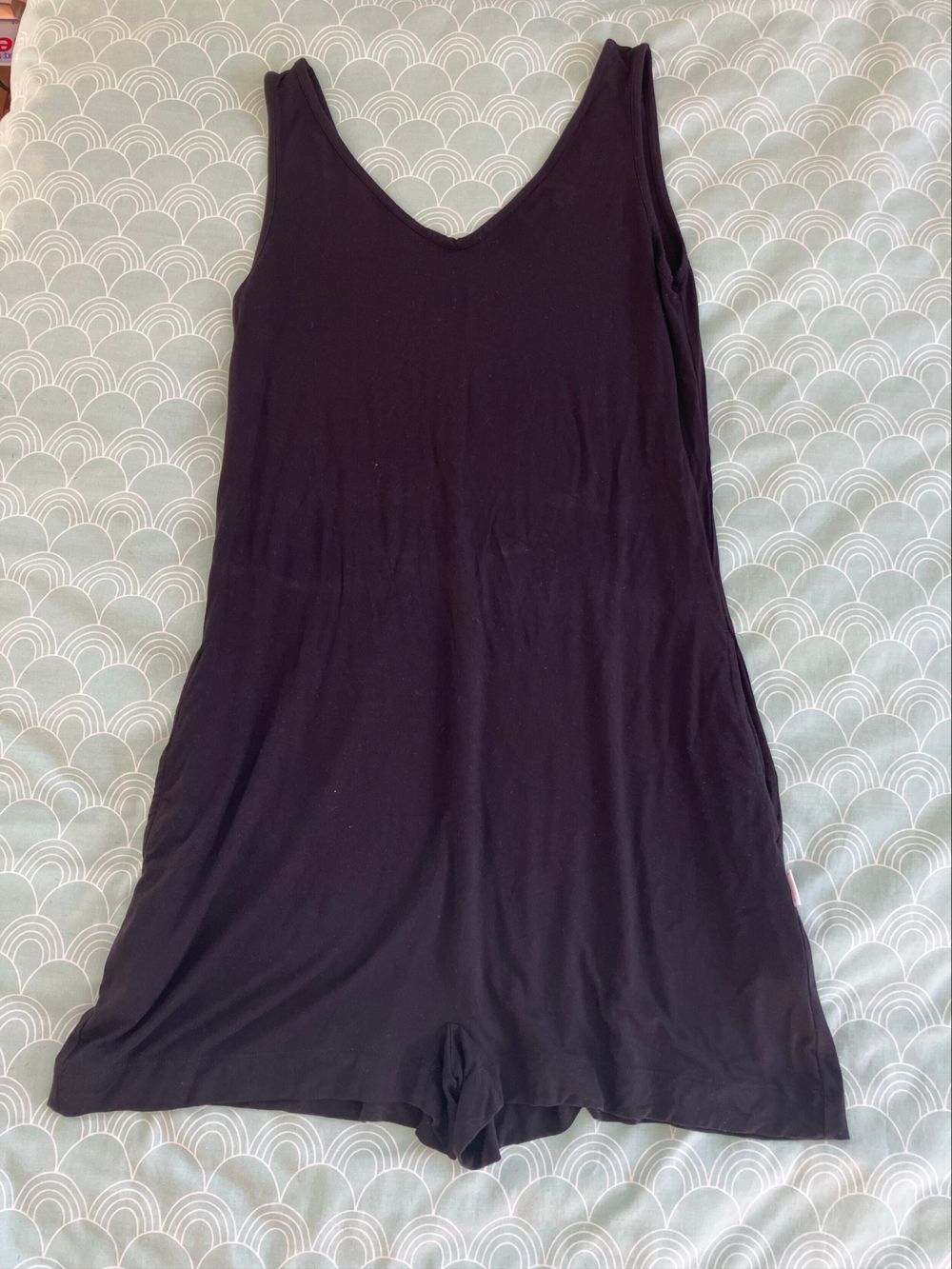 Boody Black Playsuit size small