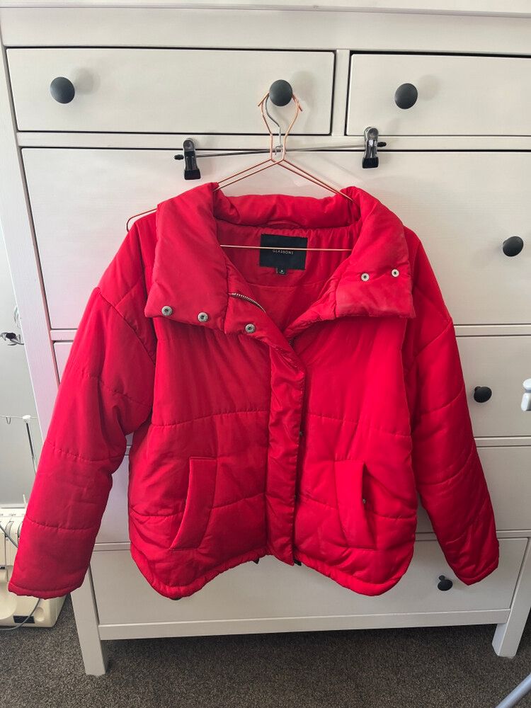 Red Puffer Jacket