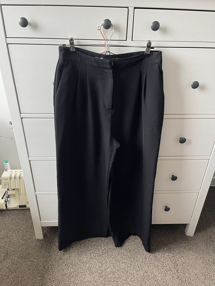 High Waisted Black Pants