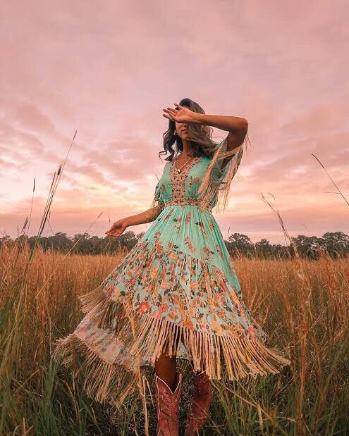 hendrix boho dress spell Spell Hendrix Boho Dress Cream
