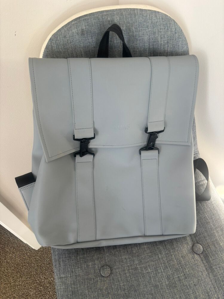 Rains Grey Backpack