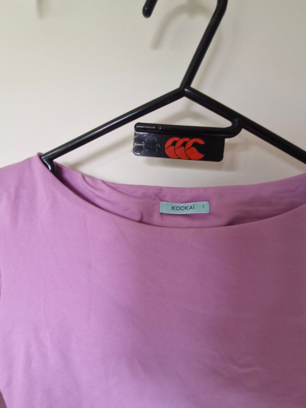 Kookai long sleeve crop