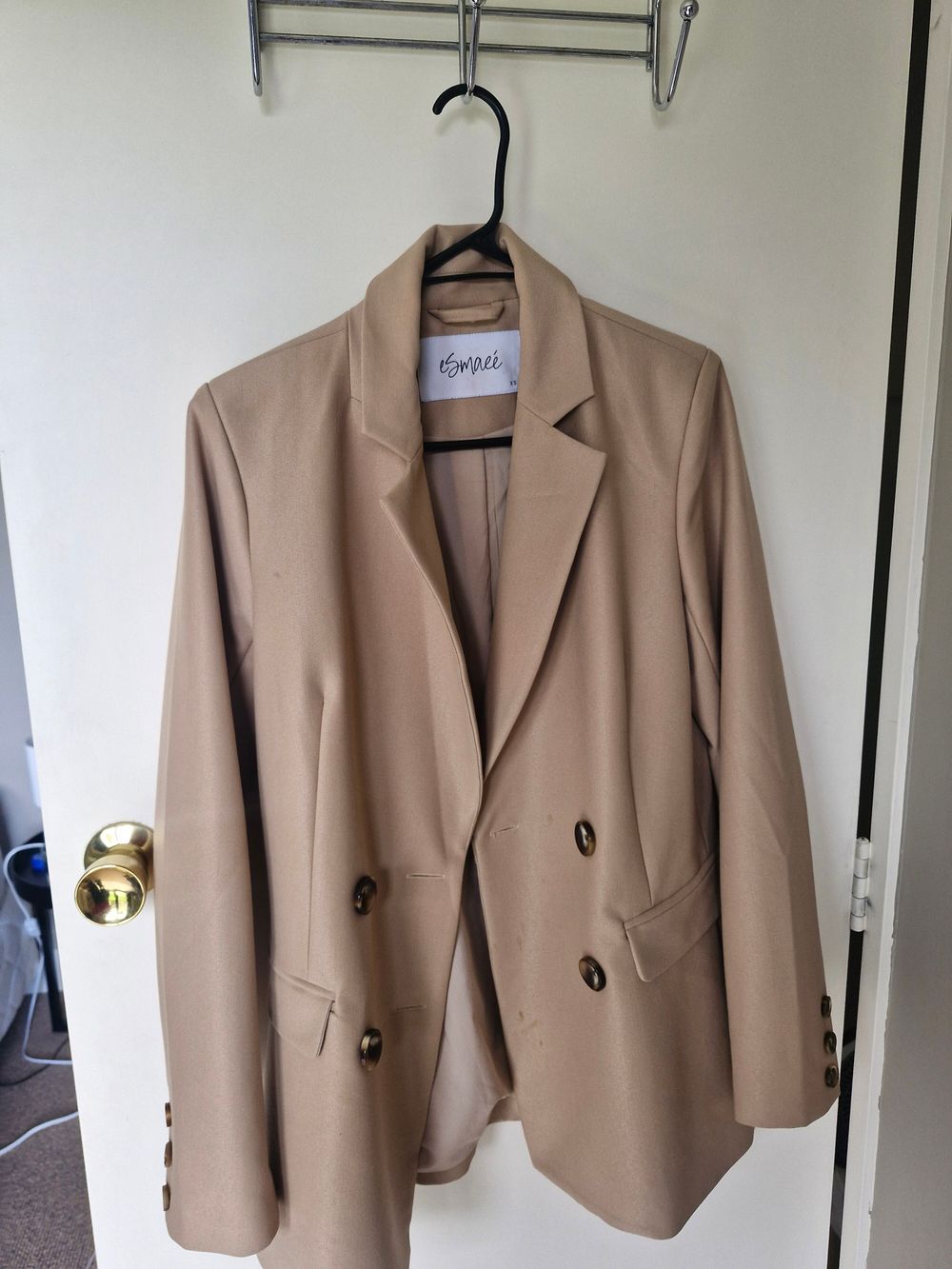 Esmaée Brown/beige Blazer Size XS