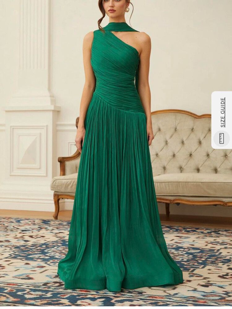 Miss Rosier Green Maxi Dress