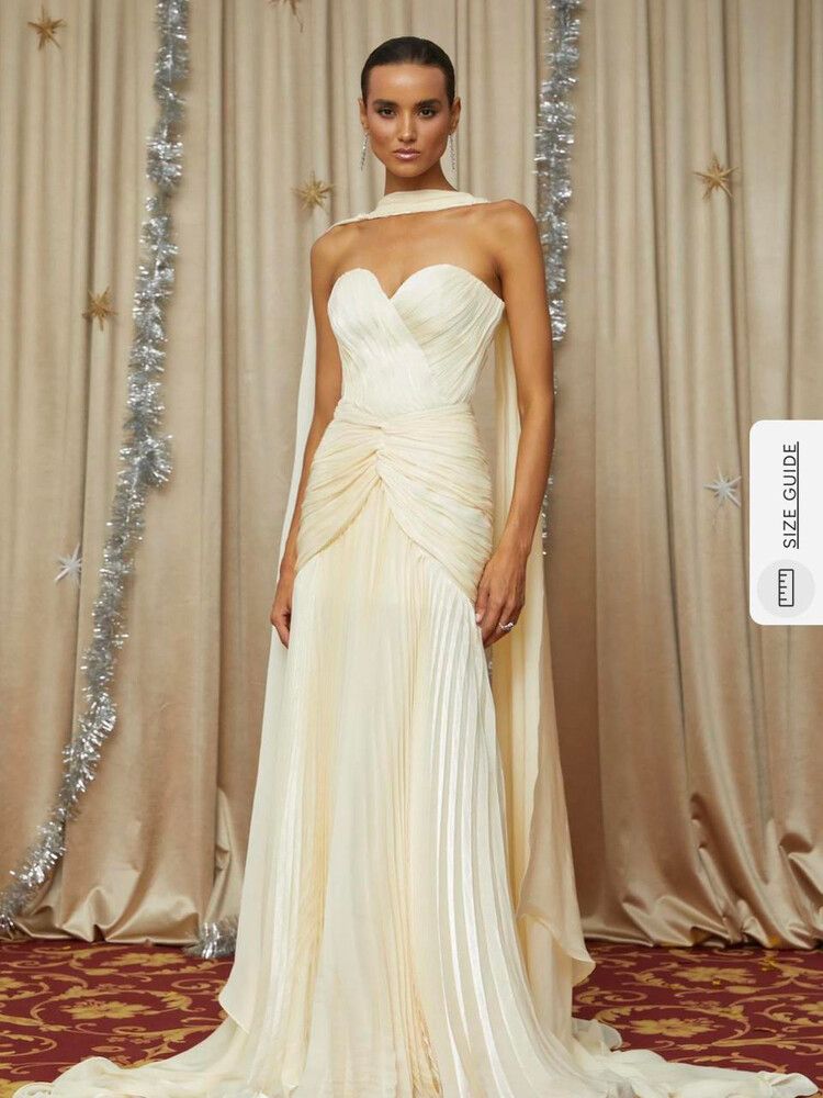Miss Rosier Strapless Dress