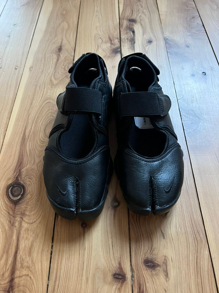 Leather Nike Rift Black Tabis