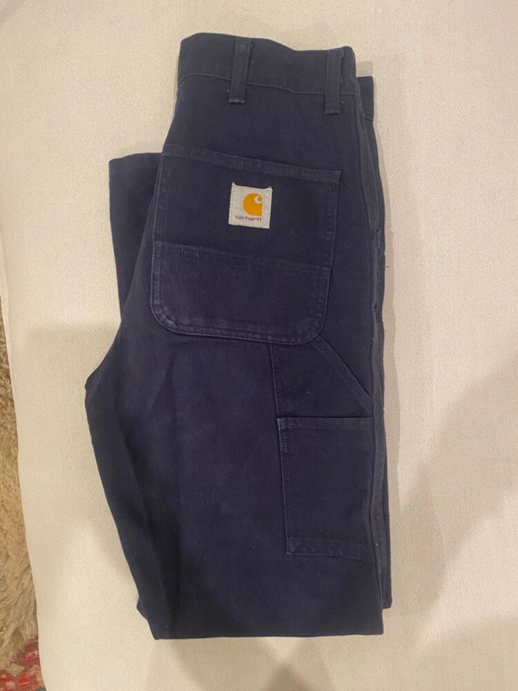 Carhartt vintage - Navy canvas work pant