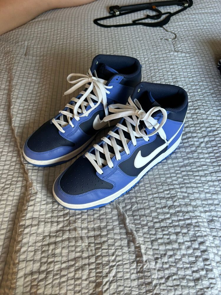 Nike Dunk High Tops Obsidian