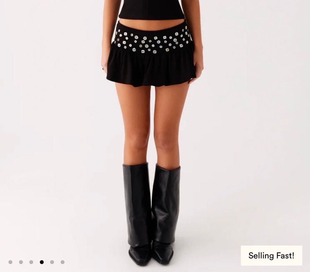 Vegas night Low rise Skort