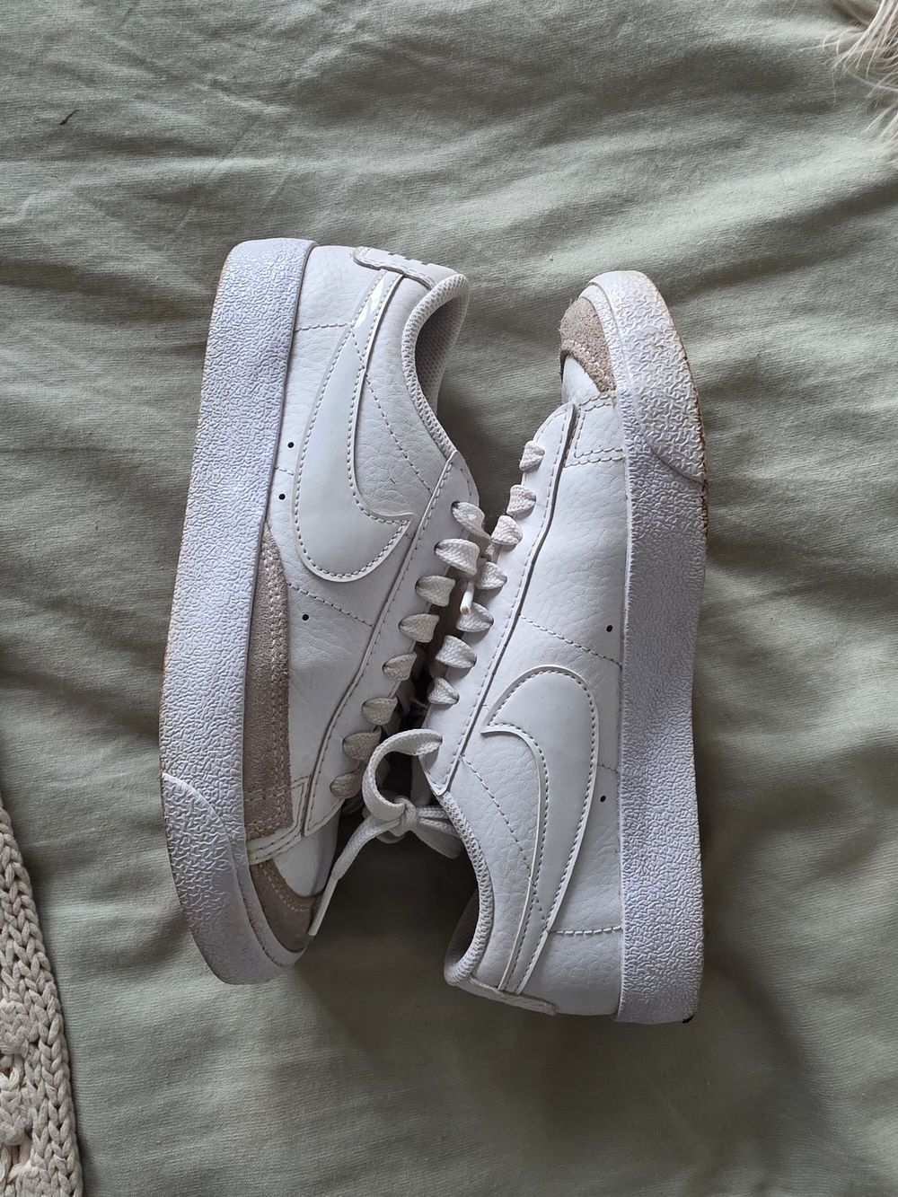Nike White Blazer Low Sneakers
