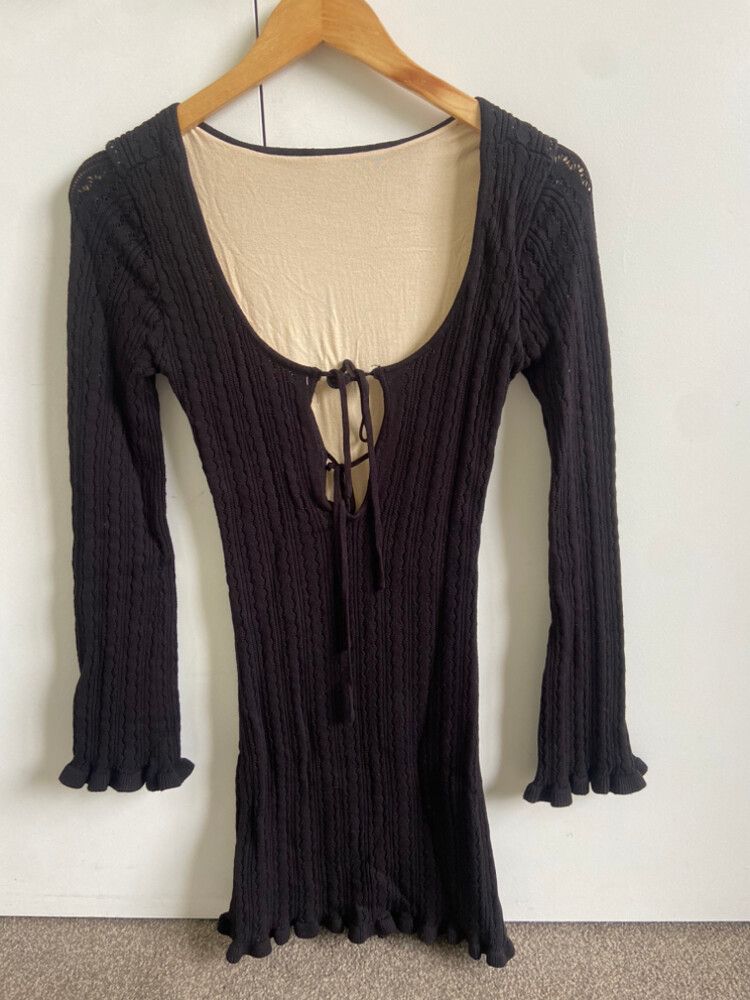 long sleeve wrap midi sweater dress Veronica Beard Salomez Wrap Midi Dress | Medium Heather Grey
