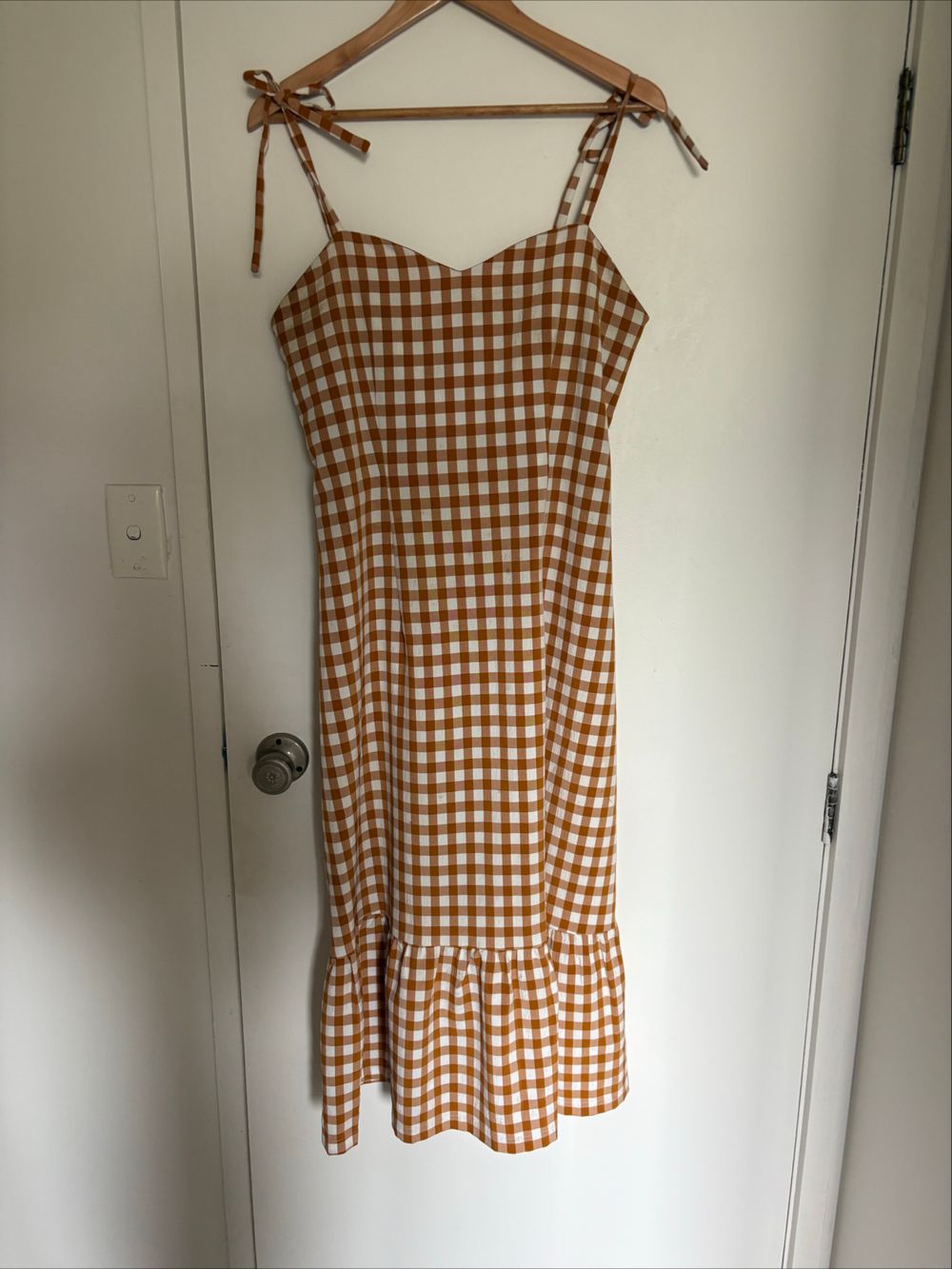 kilt gingham dress