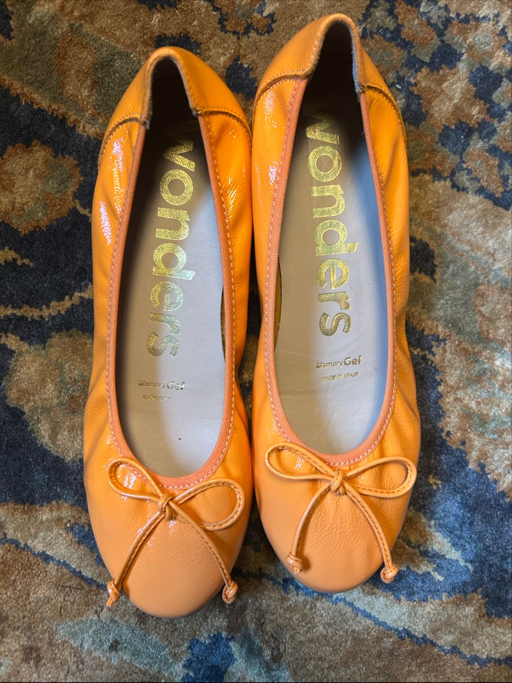 Wonders Ballet Flats orange