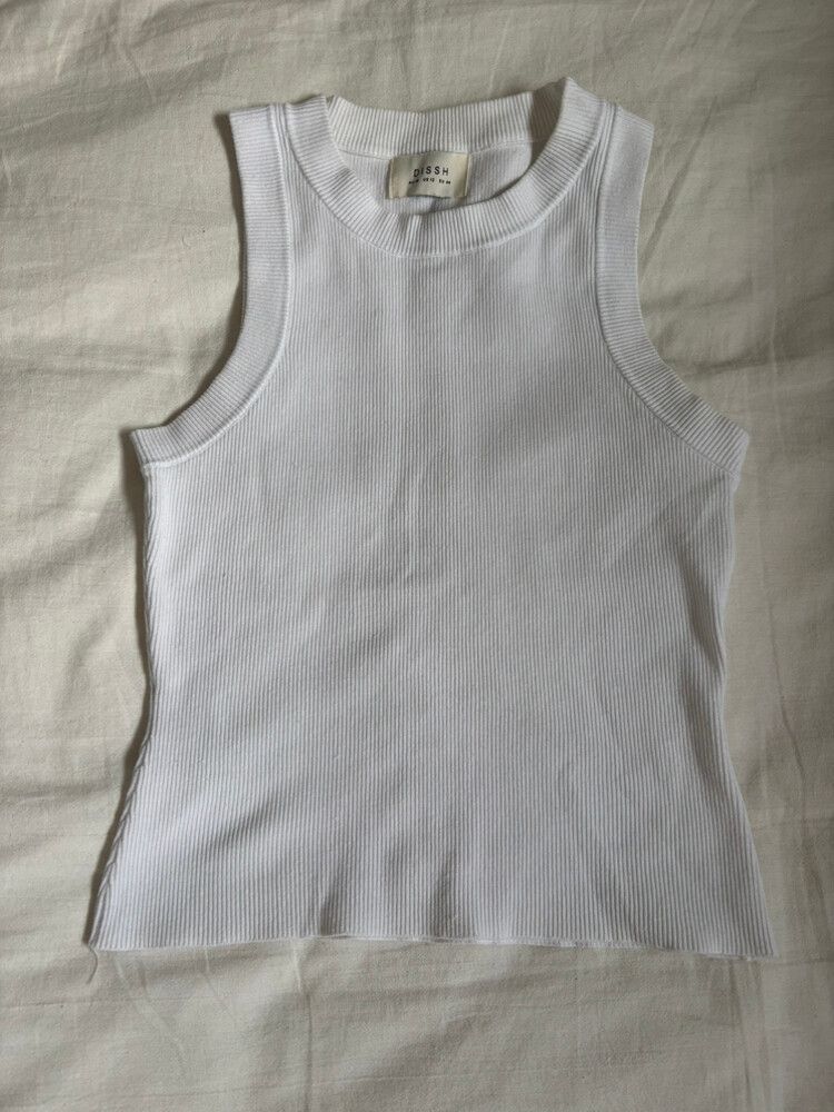 DISSH White Tank Top