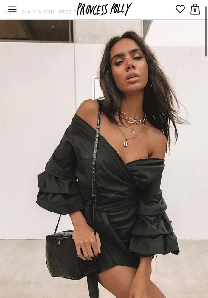 open lace back dress Polly Mini Dress