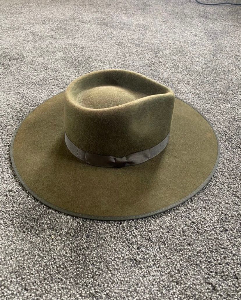 Lack Of Color - Lack of Color Olive Green Hat on Designer  display picture 3