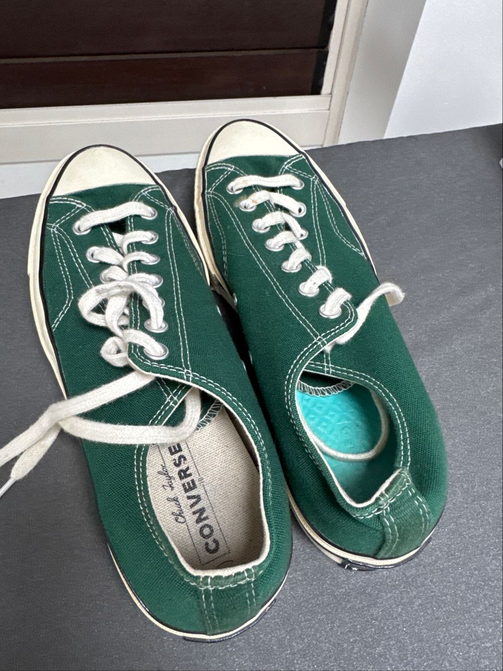 Converse Green Chuck Taylor Sneakers