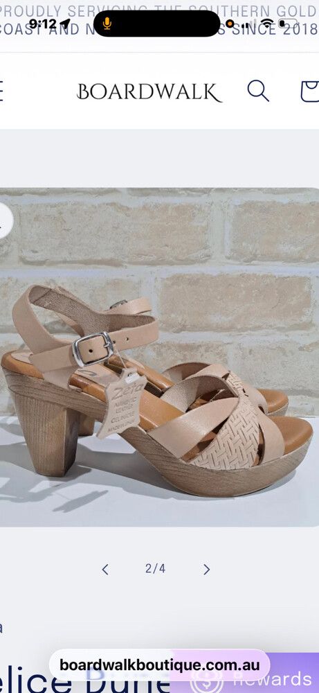 Zeta Taupe Leather Heel Sandals