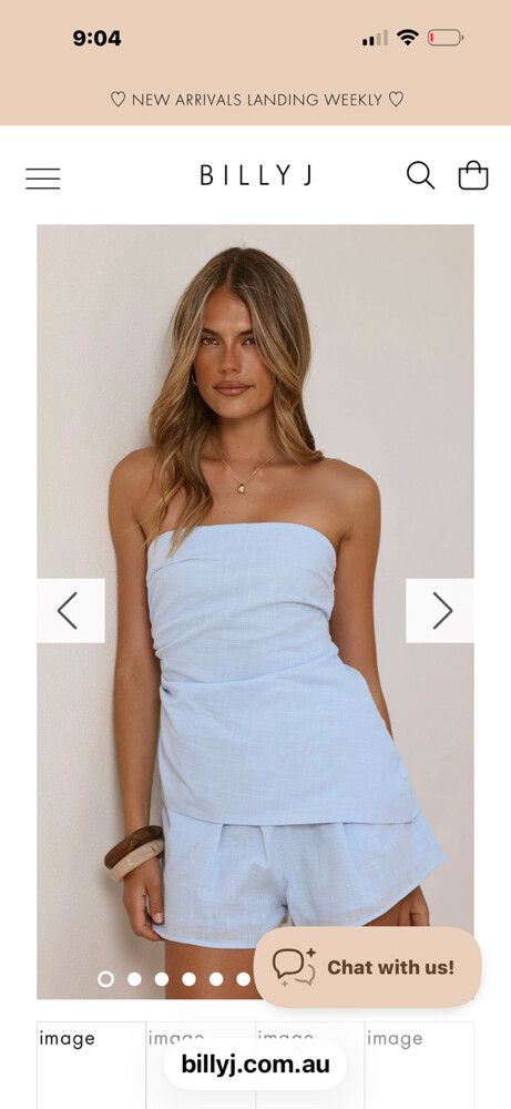 Billy J Light Blue Linen Shorts