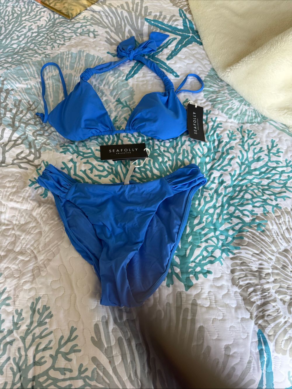 Seafolly Blue Bikini Set