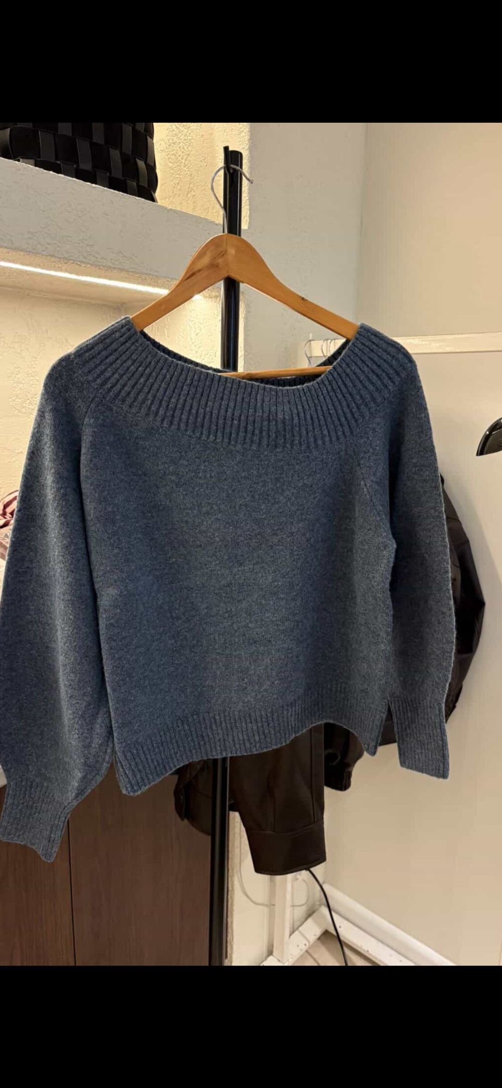 Paper Heart Blue Knit Jumper