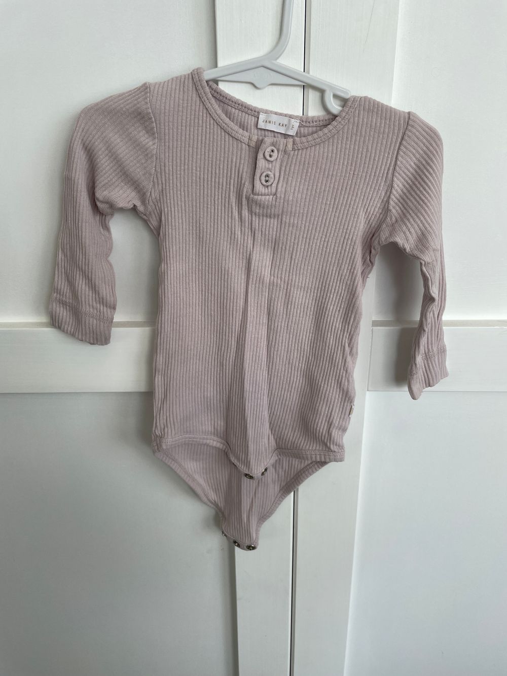 Long sleeve rib bodysuit