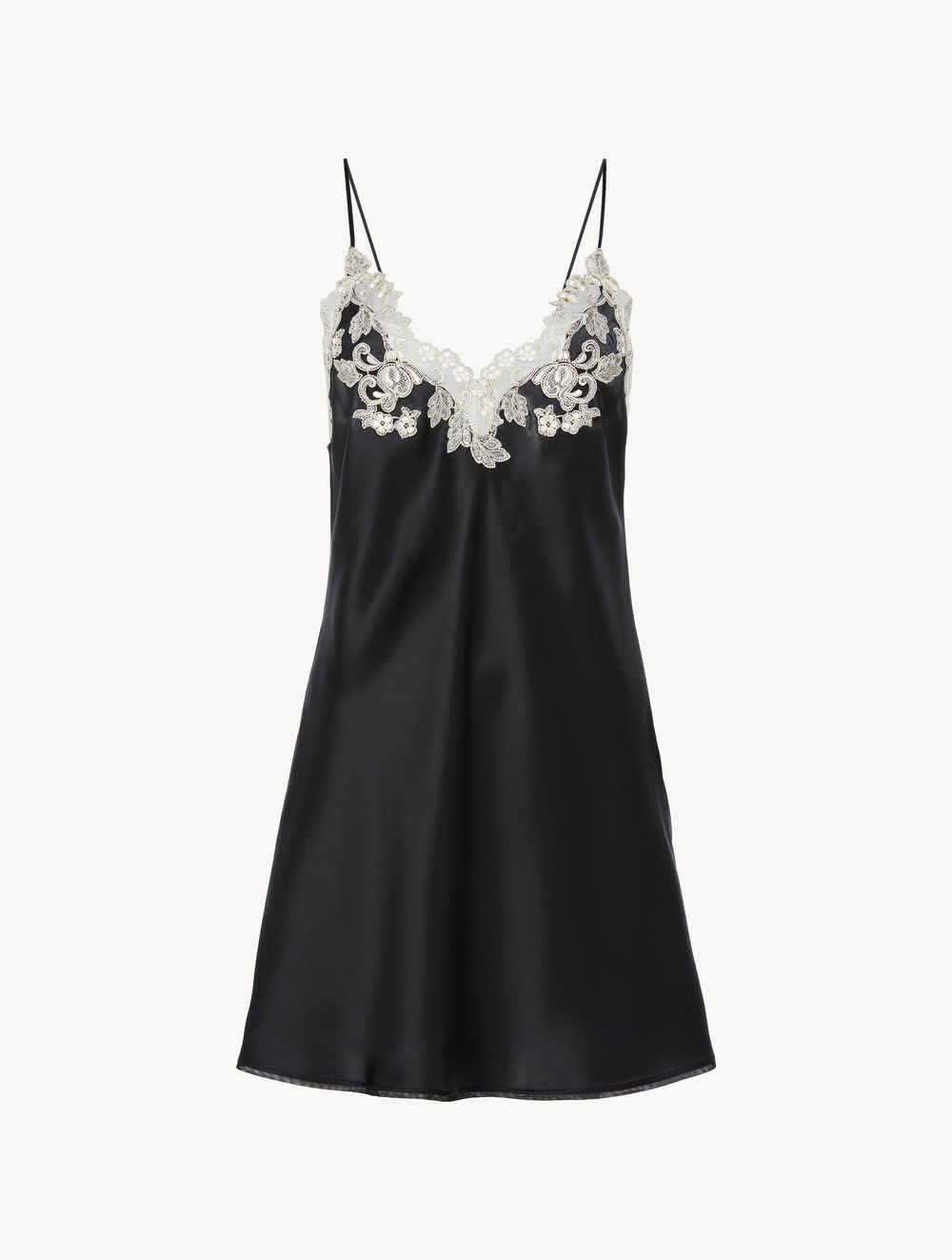 La Perla Black Silk Nightdress