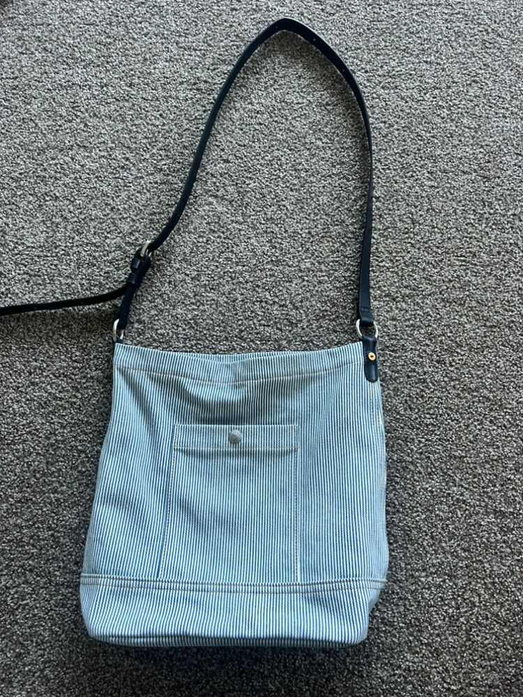 Levi Striped Shoulder Bag