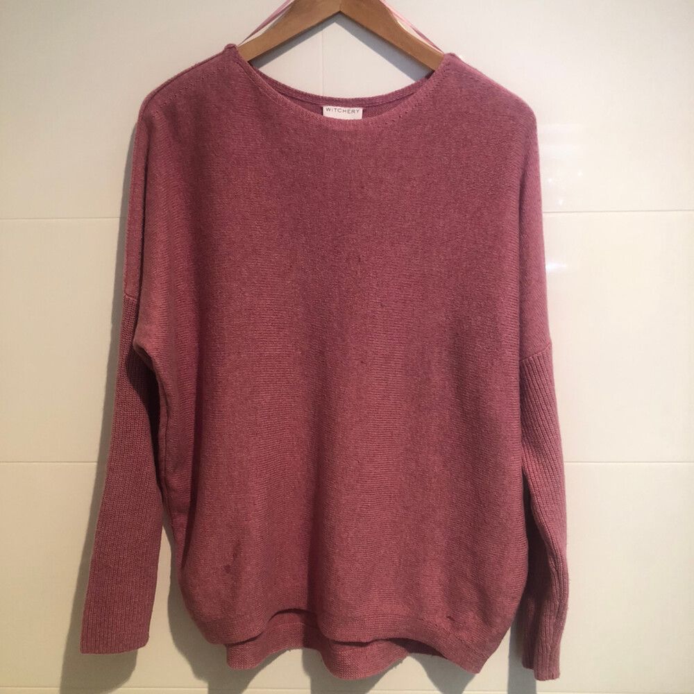 Witchery Alpaca Wool Blend Jumper Pullover Sweater Casual Knit Size AU S US 4