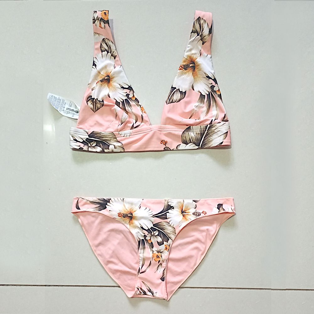 Rip Curl Floral Pink Bikini Size S