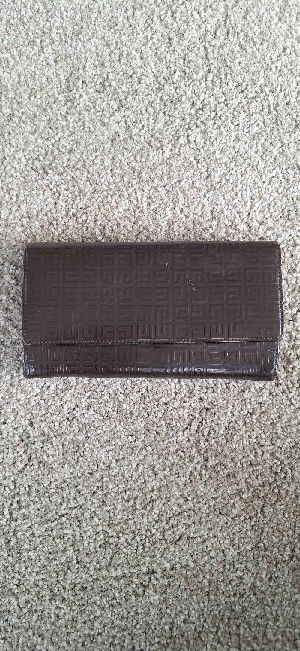 Givenchy wallet brown leather