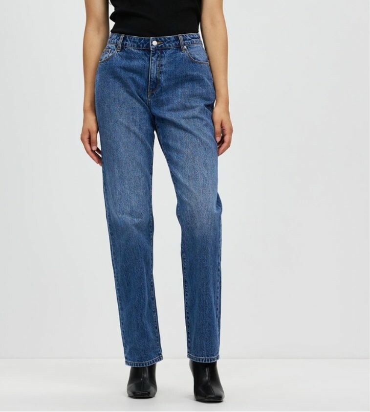 DAVID LAWRENCE CLASSIC FIT HIGH RISE STRAIGHT LEGS JEANS WOMEN SIZE FIT L,XL  GREAT AS NEW