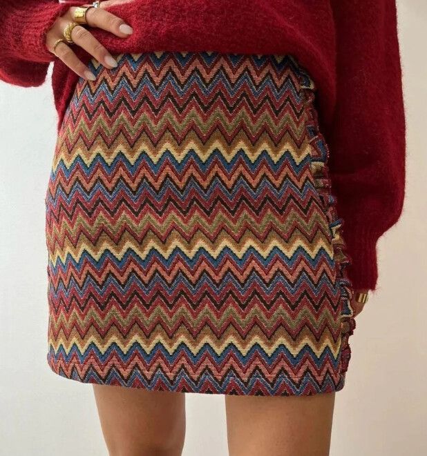 PRINCESS HIGHWAY ZIG ZAG SKIRT WOMEN S GREAT CONDITION