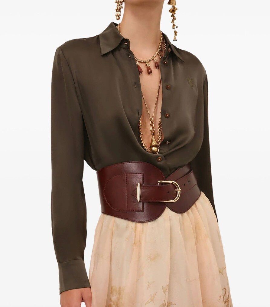 Zimmermann Hypnotic Silk Shirt