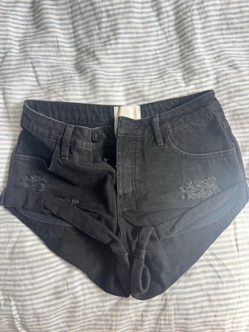 Black One Teaspoon Shorts