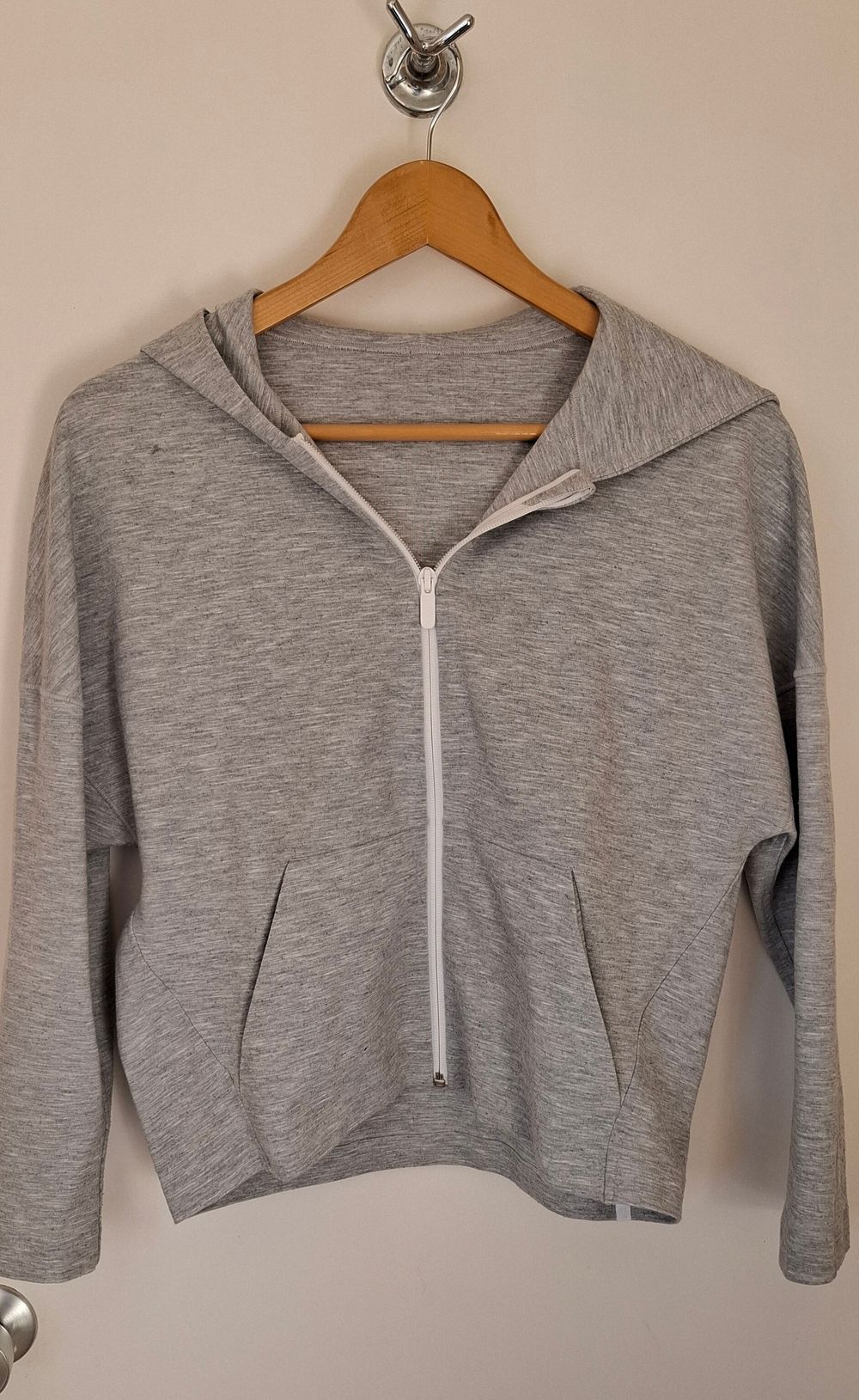 Lululemon Grey Zip Up Hoodie