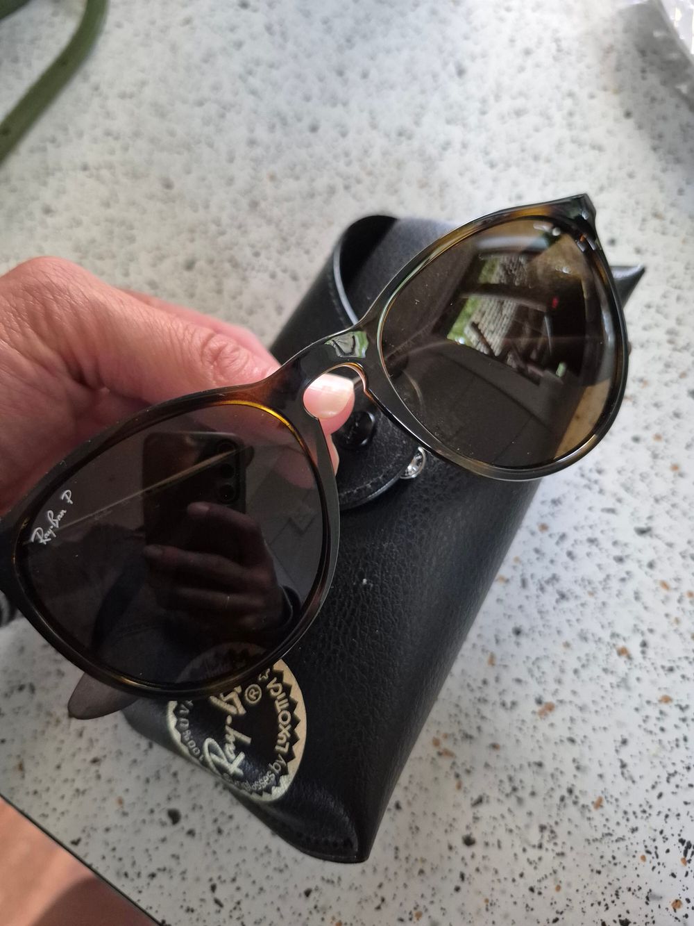 Ray Ban Erika Sunglasses smallest prescription 0.25+