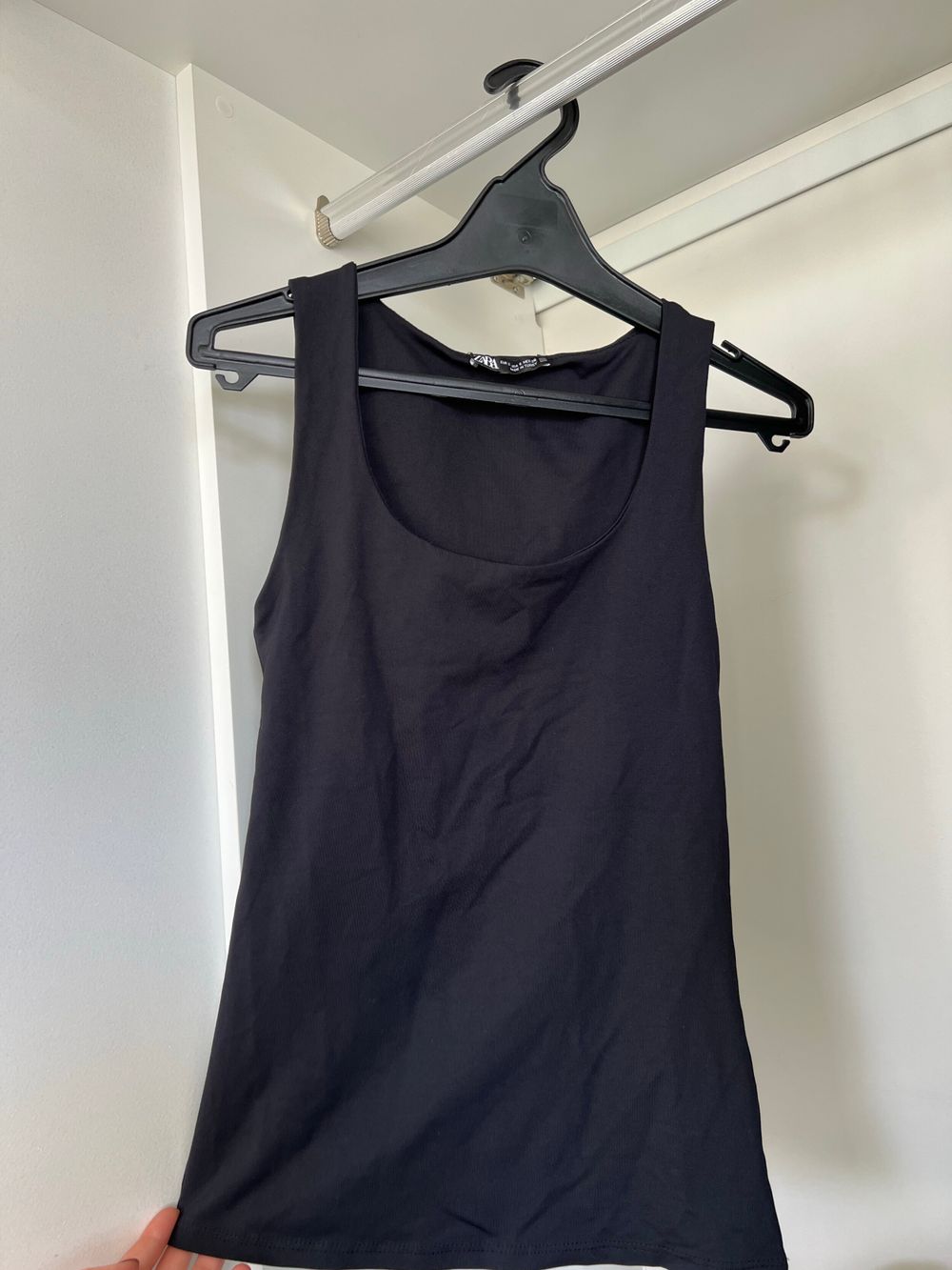 ZARA Black Sleeveless Top
