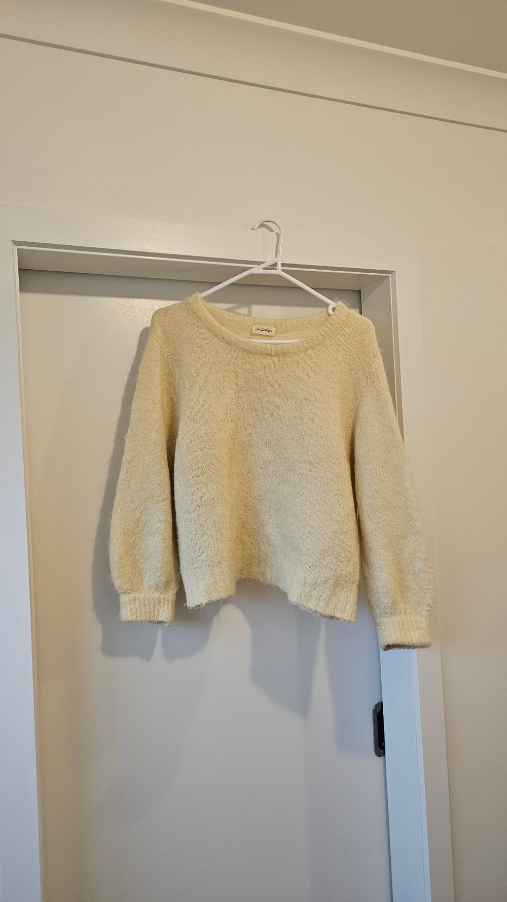 American Vintage Lemon Alpaca Blend Jumper