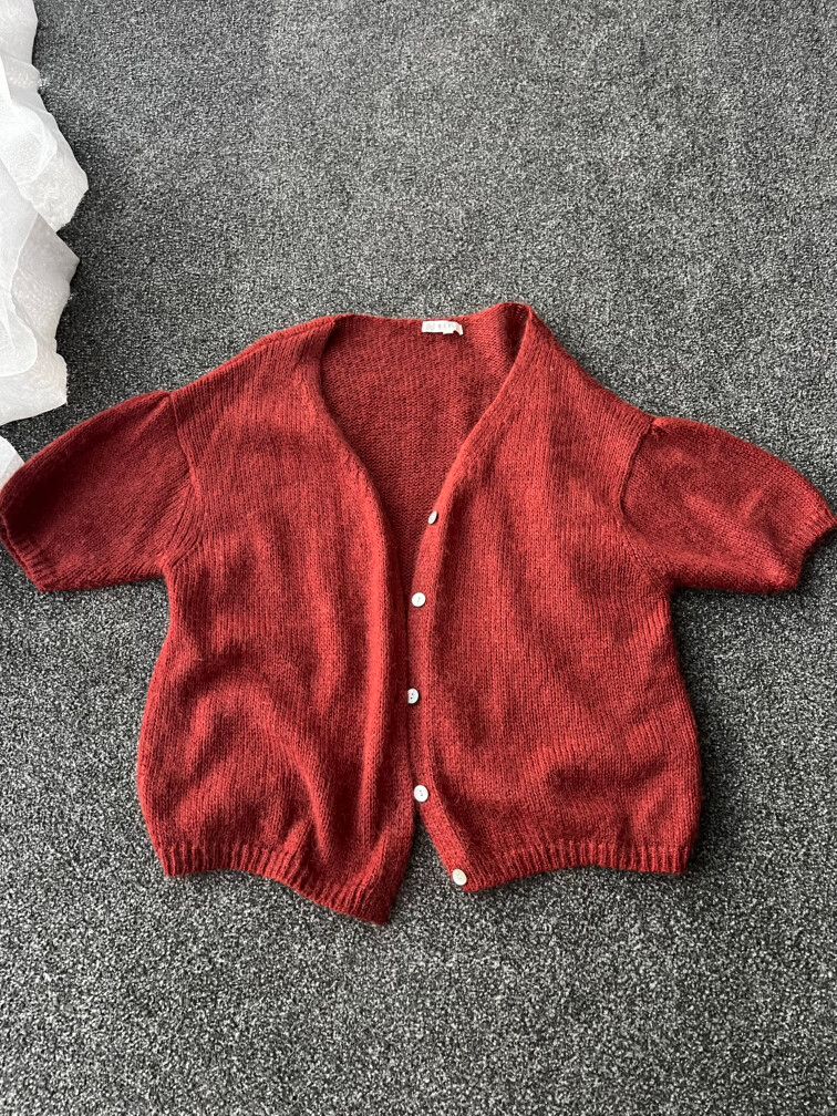Max Mohair Wool Cardigan XL