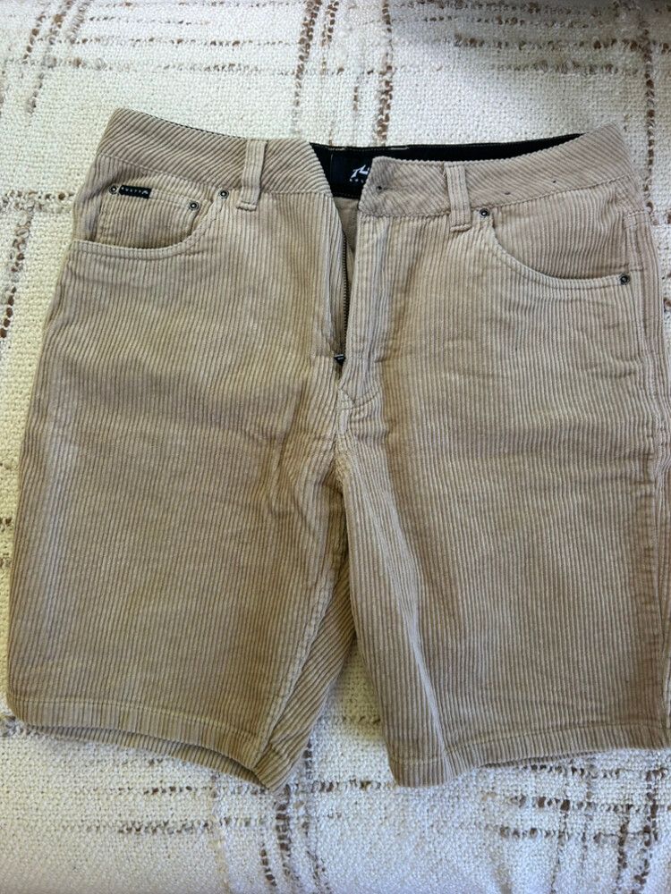 Men’s Rusty Beige Corduroy Shorts