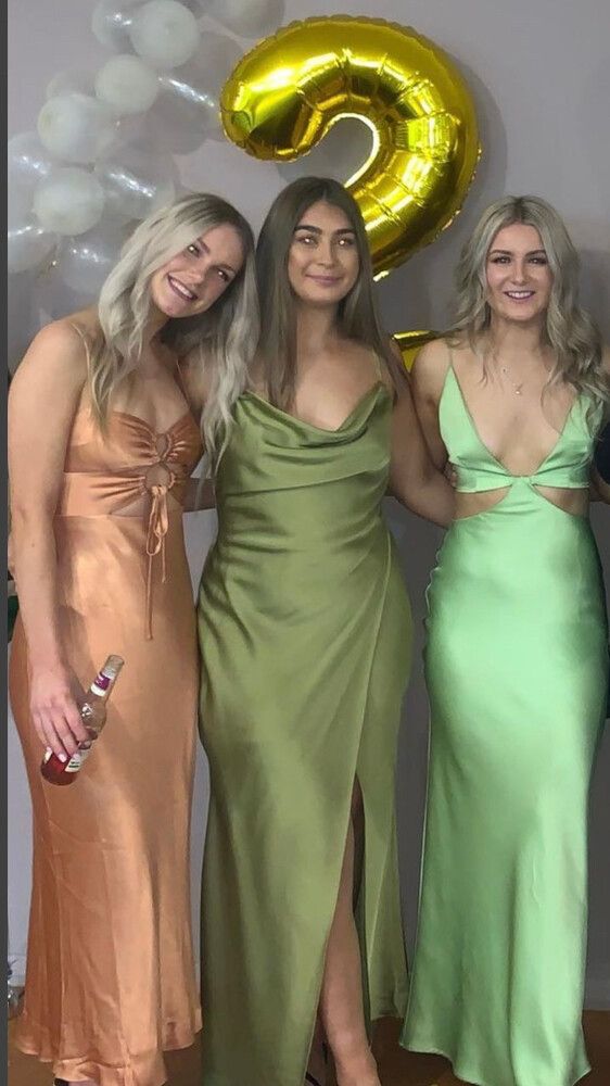 gold bridesmaid dresses modest Halter Bridesmaid Dresses,Long Empire Bridesmaid Dress,Modest Bridesmaid Dress,BD00268, US16 / Dark Navy main image 1