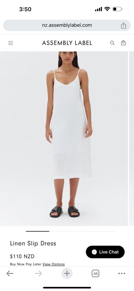 Assembly Label - Assembly Label Linen Dress on Designer Wardrobe Assembly Label - Assembly Label Linen Dress on Designer Wardrobe