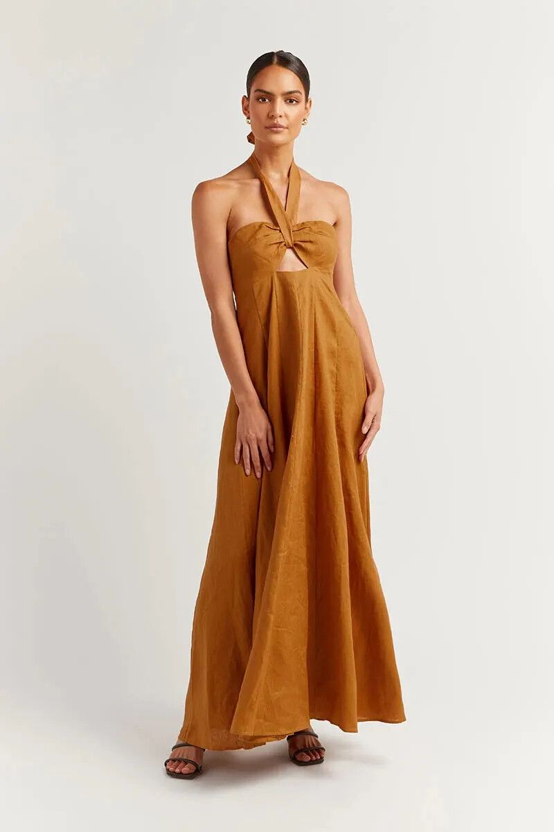 DISSH - Dissh Halter Maxi Dress on Designer Wardrobe